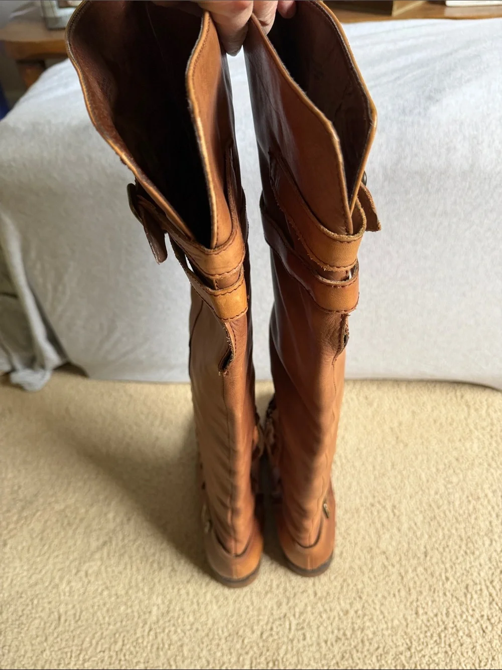 LOFT Leather Over the Knee Boots Size 7.5